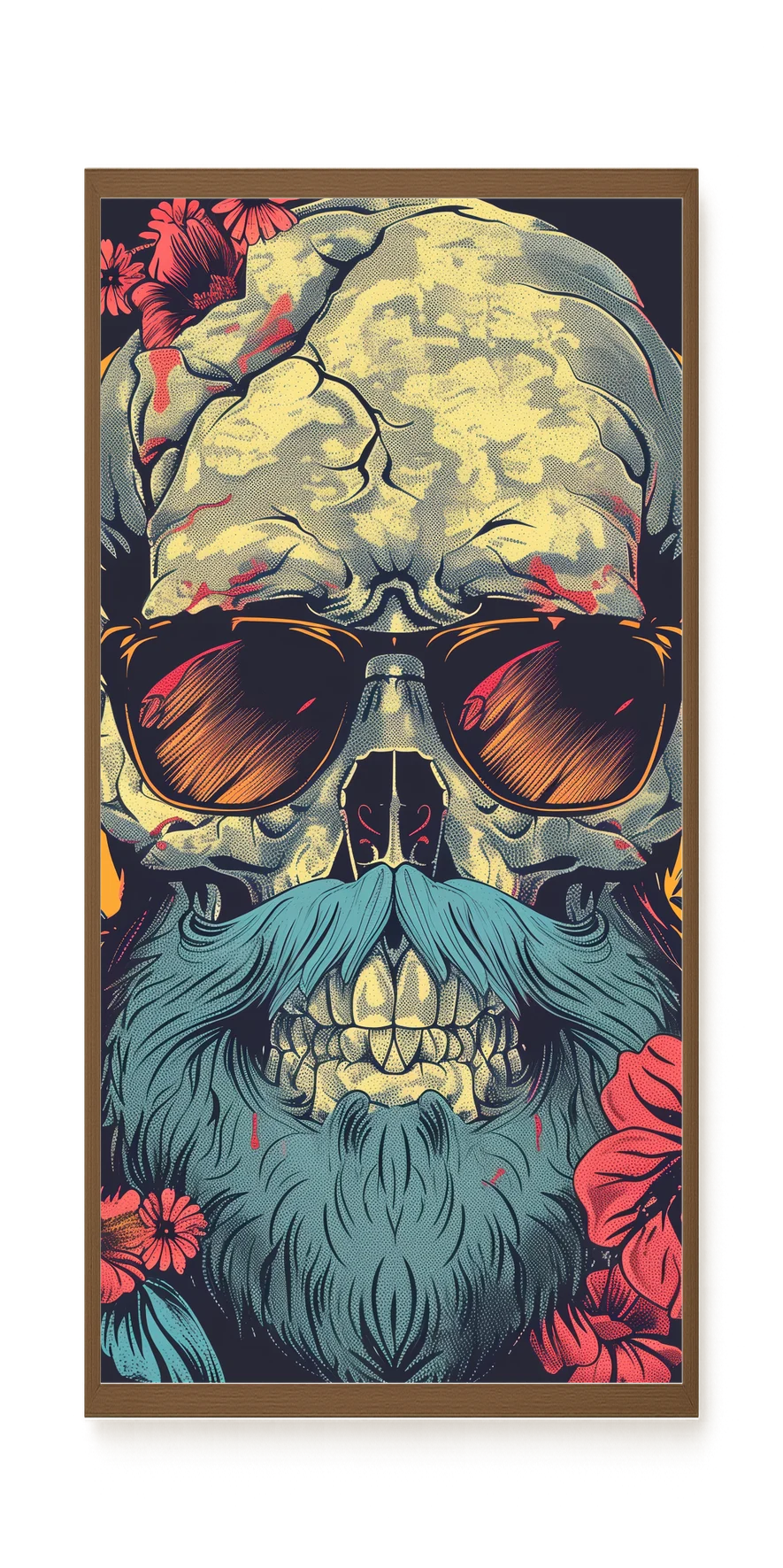 Vintage Skull Canvas Print