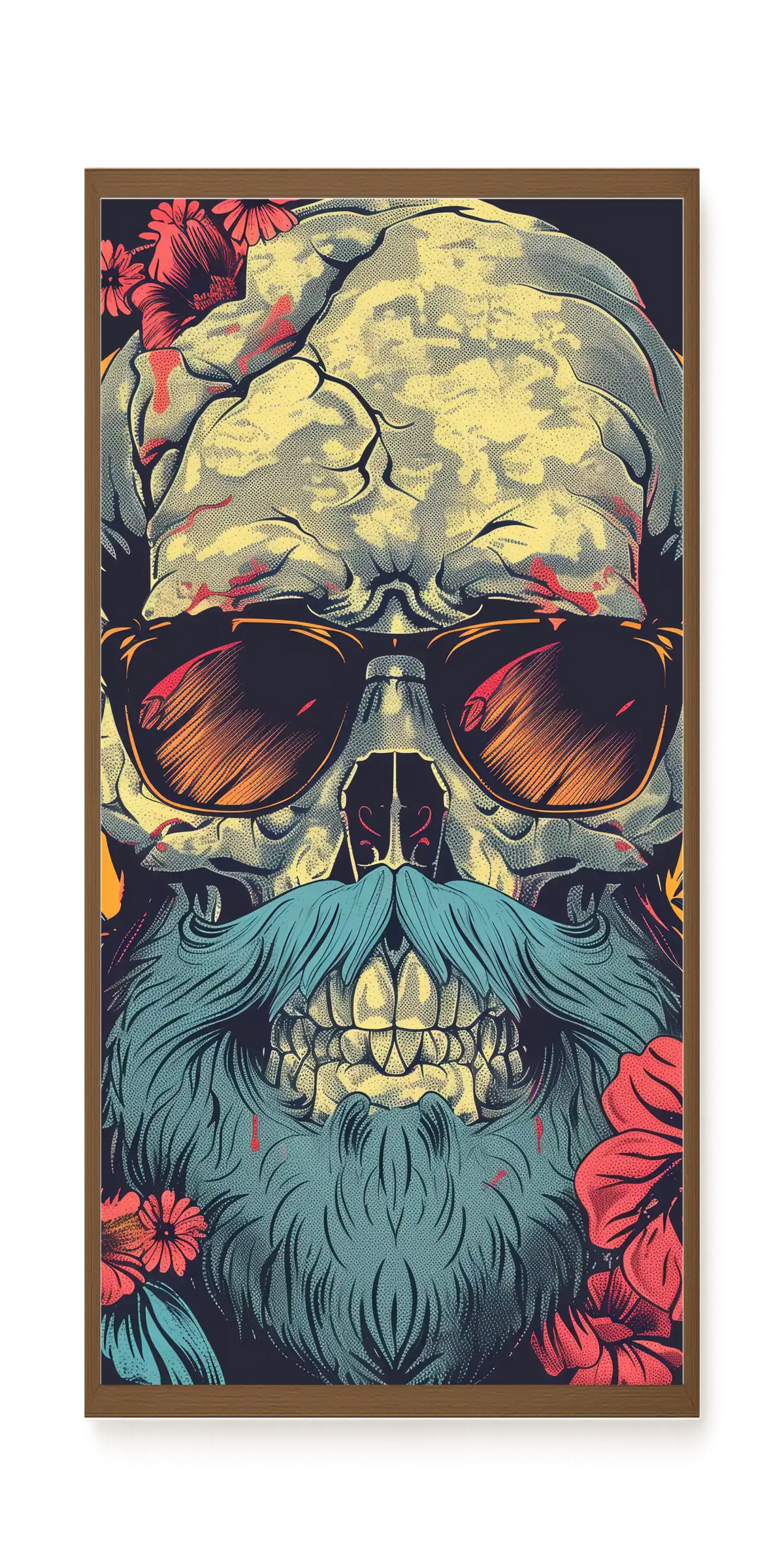 Vintage Skull Canvas Print