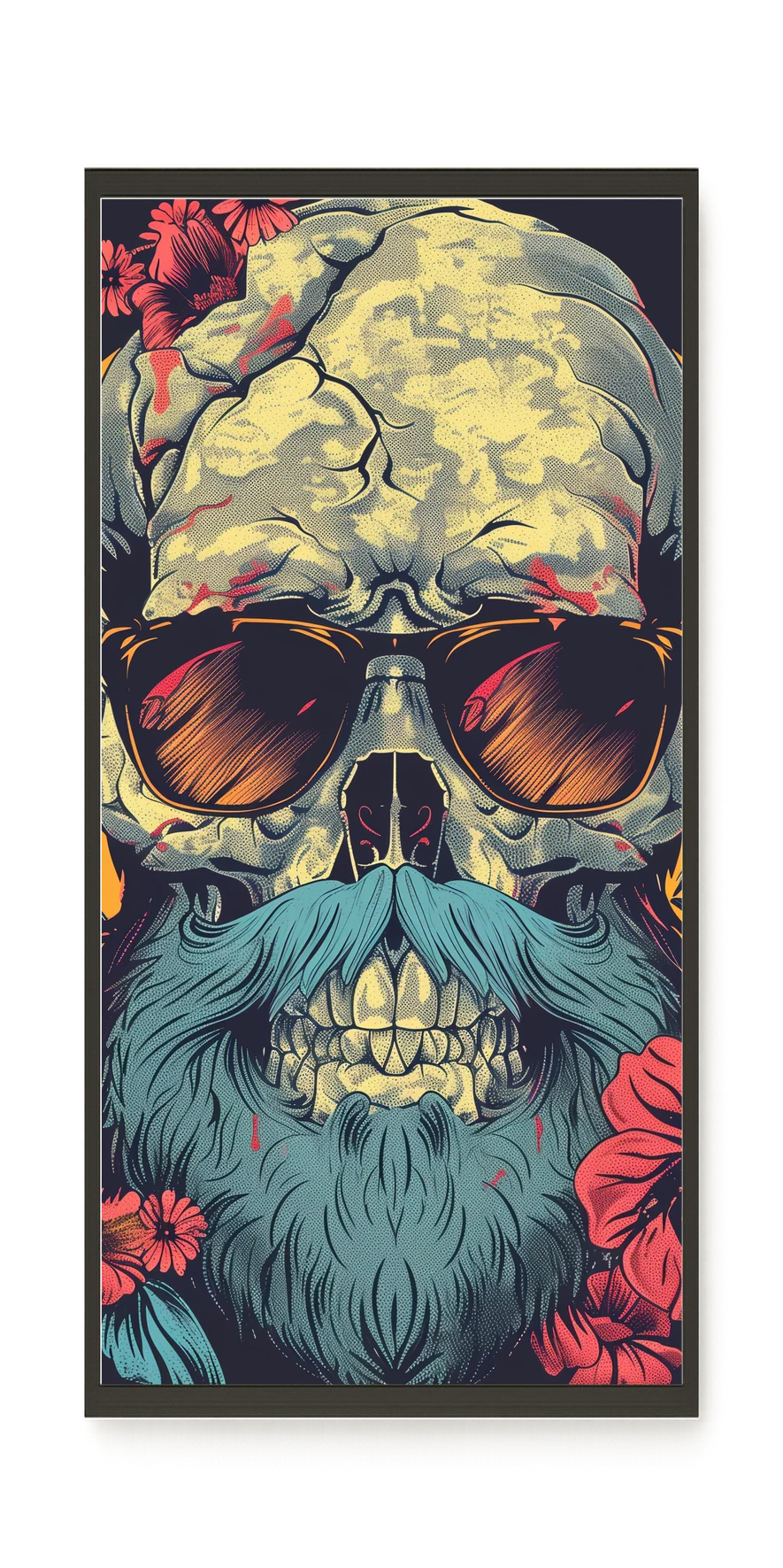Vintage Skull Canvas Print