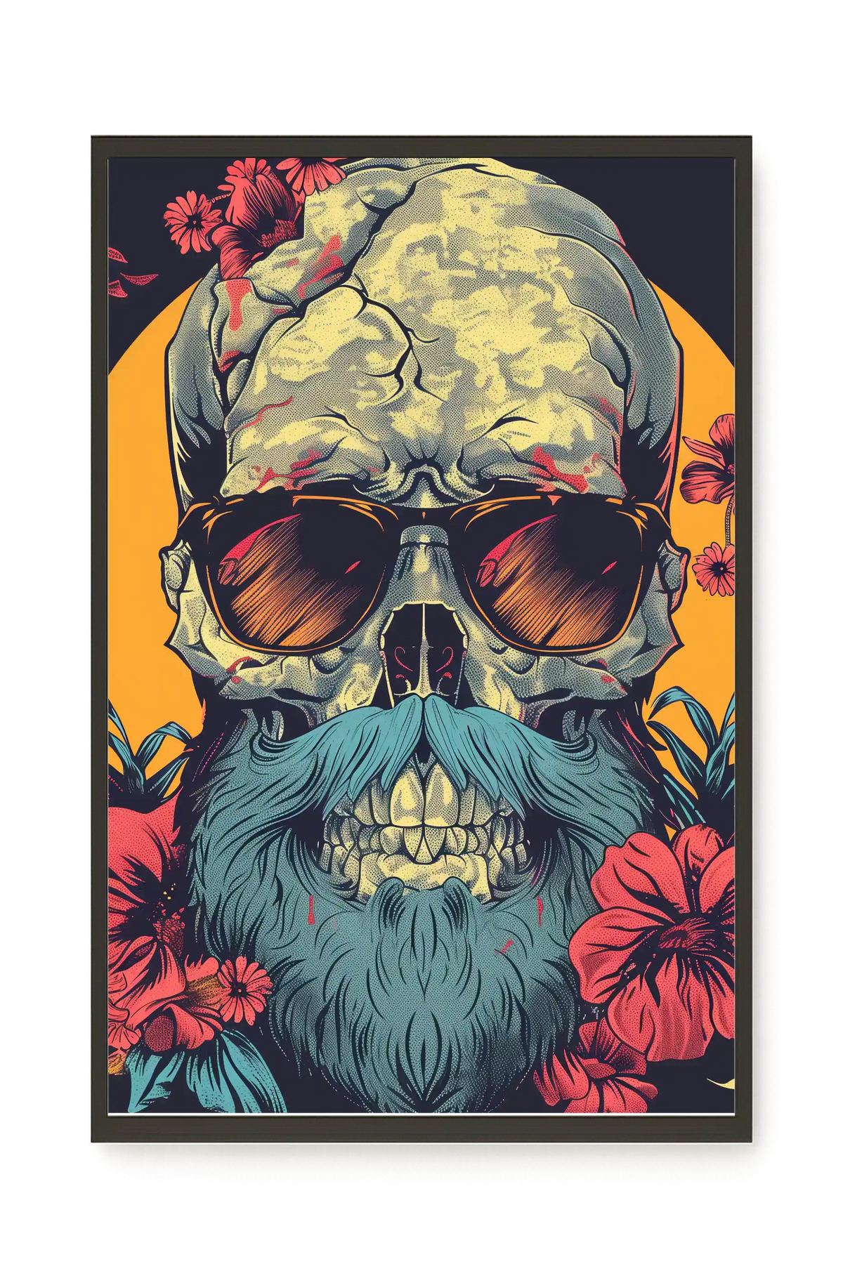 Vintage Skull Canvas Print