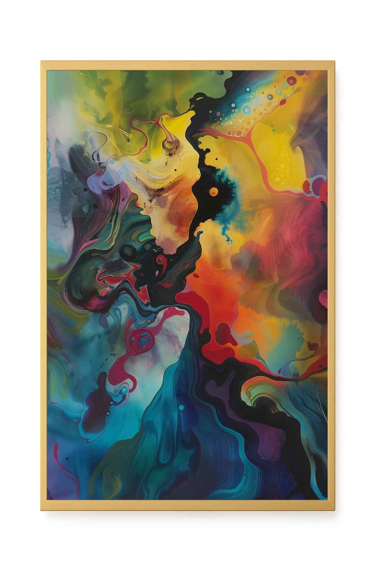 Color Burst Canvas Print