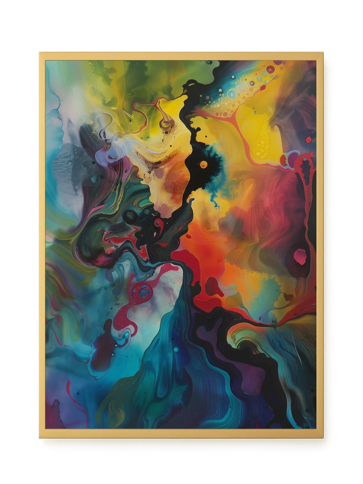 Color Burst Canvas Print
