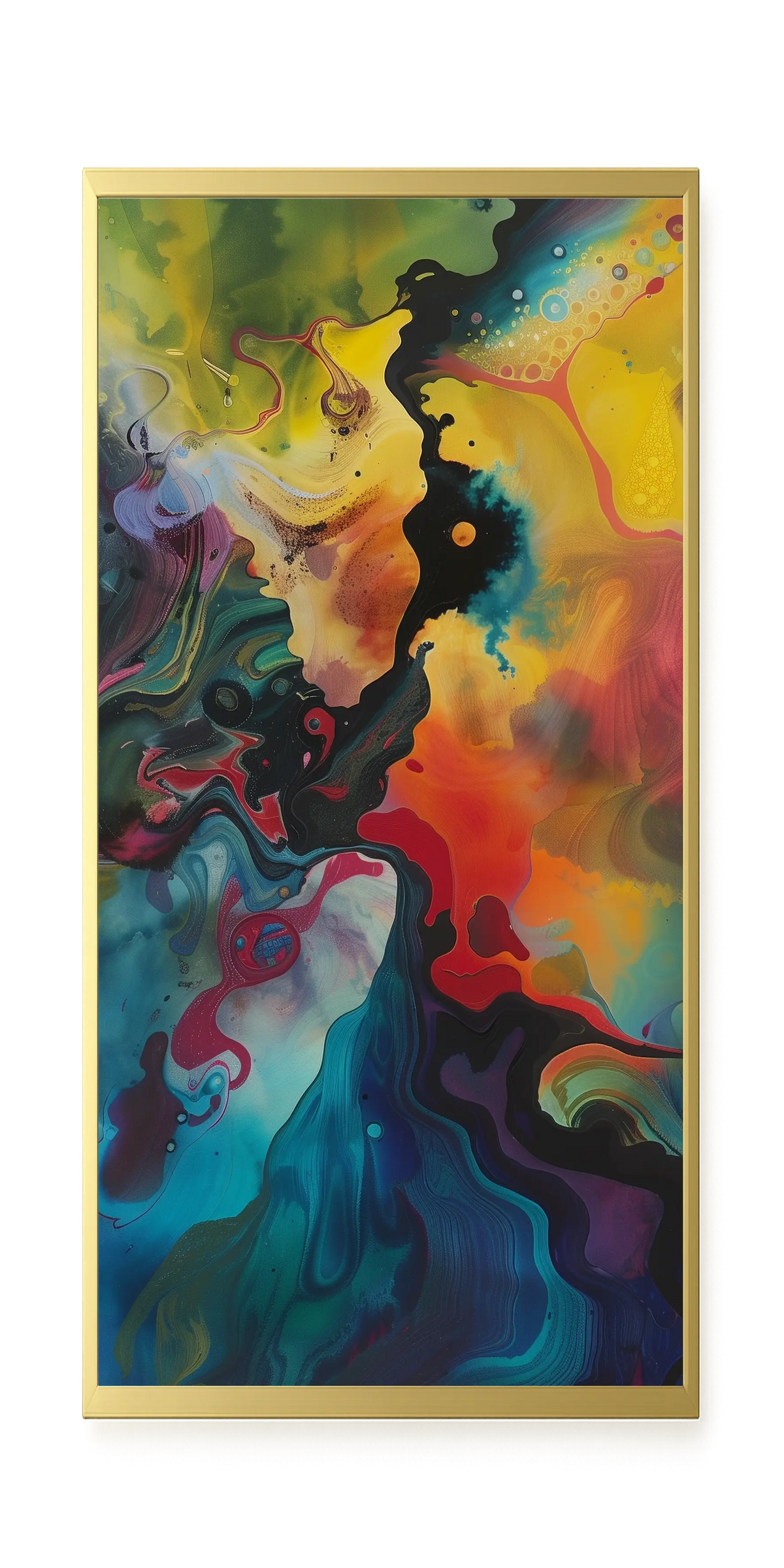 Color Burst Canvas Print