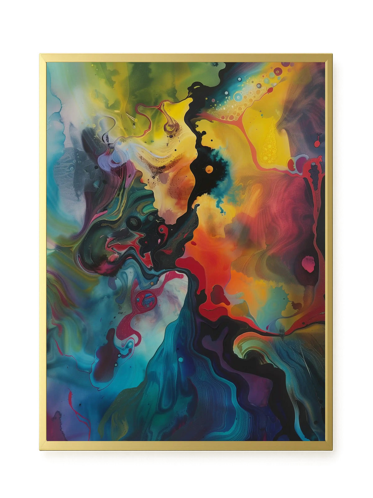Color Burst Canvas Print