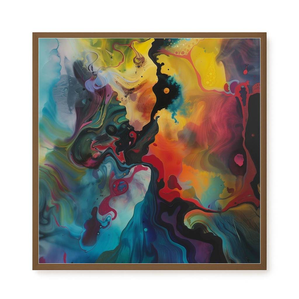 Color Burst Canvas Print