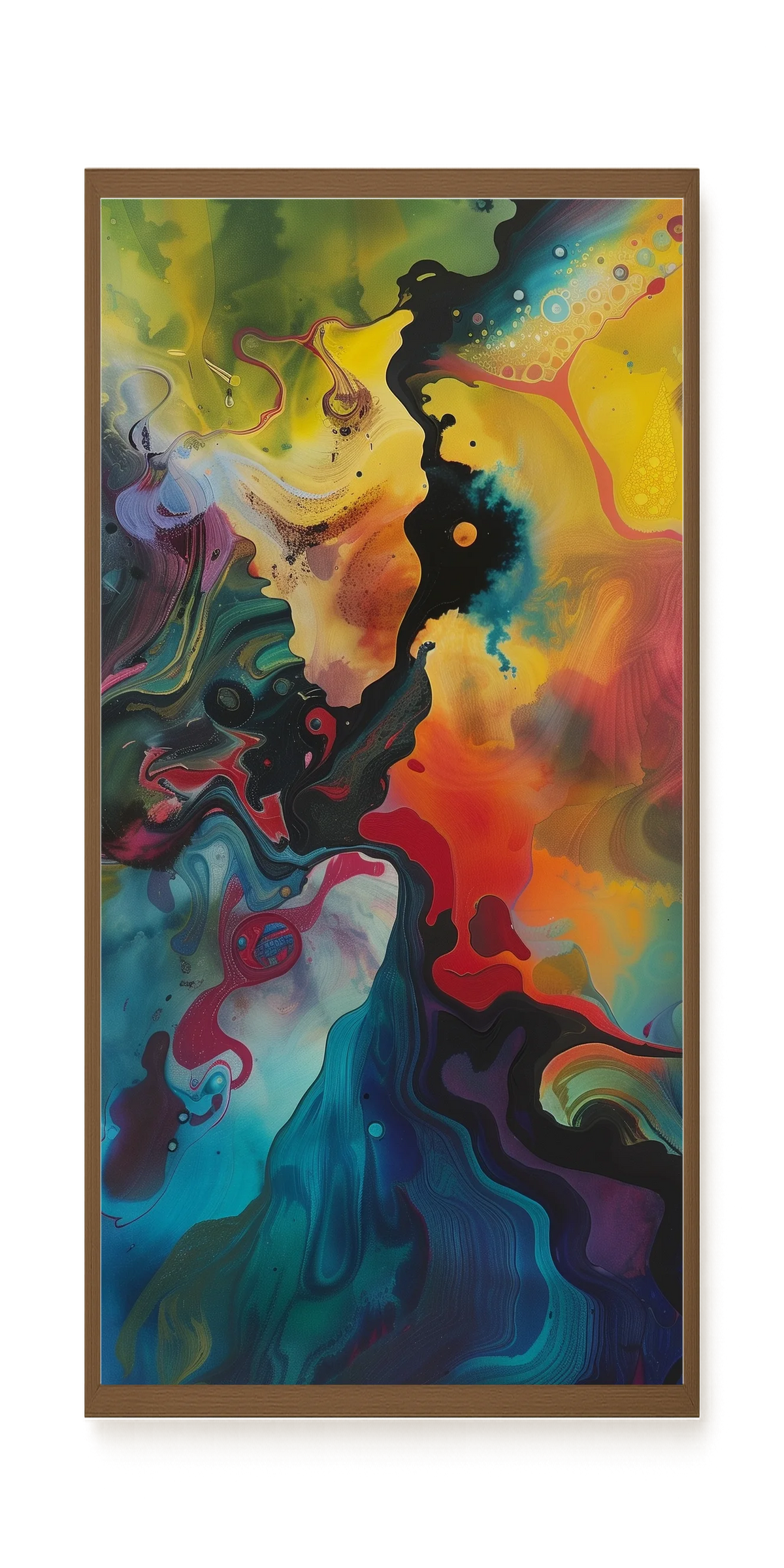 Color Burst Canvas Print