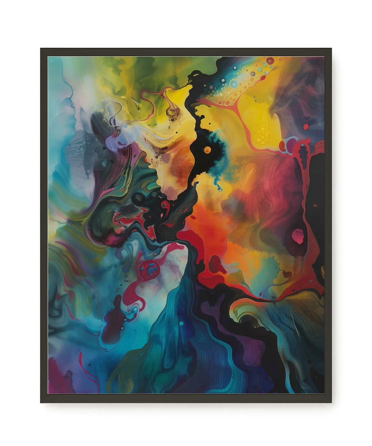 Color Burst Canvas Print