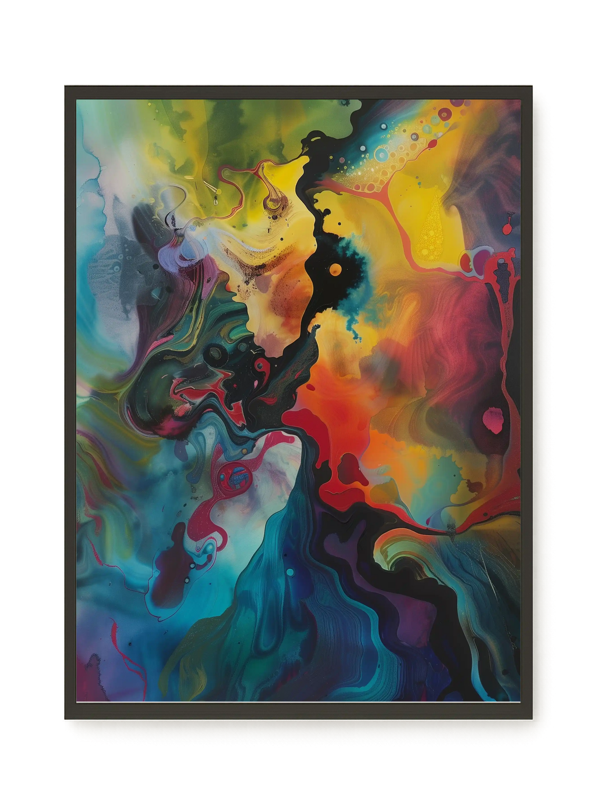 Color Burst Canvas Print