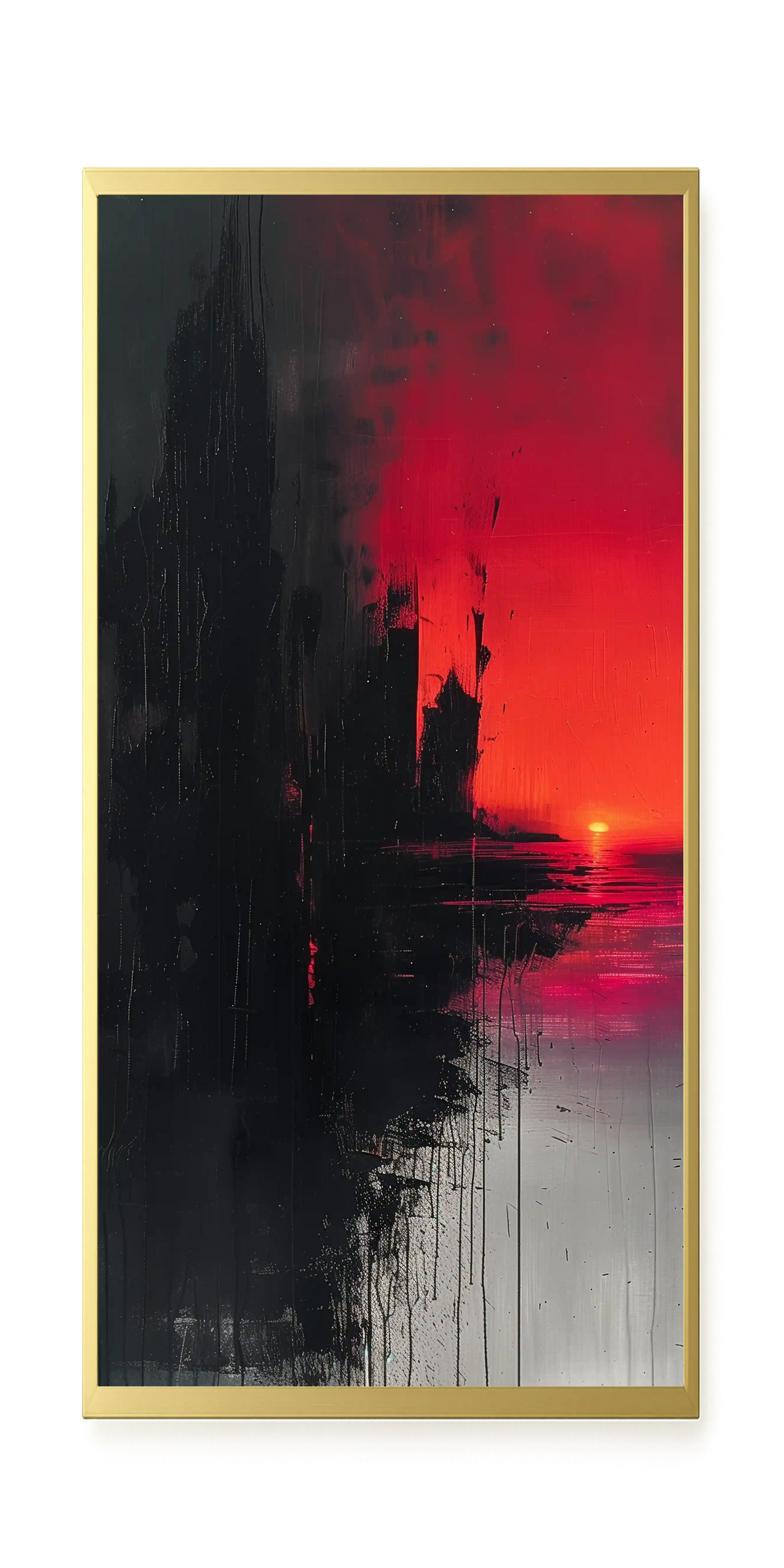 Dark Sunset Canvas Print