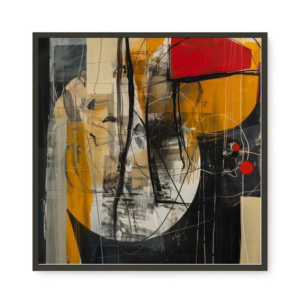 Abstract Lines Canvas Wall Art