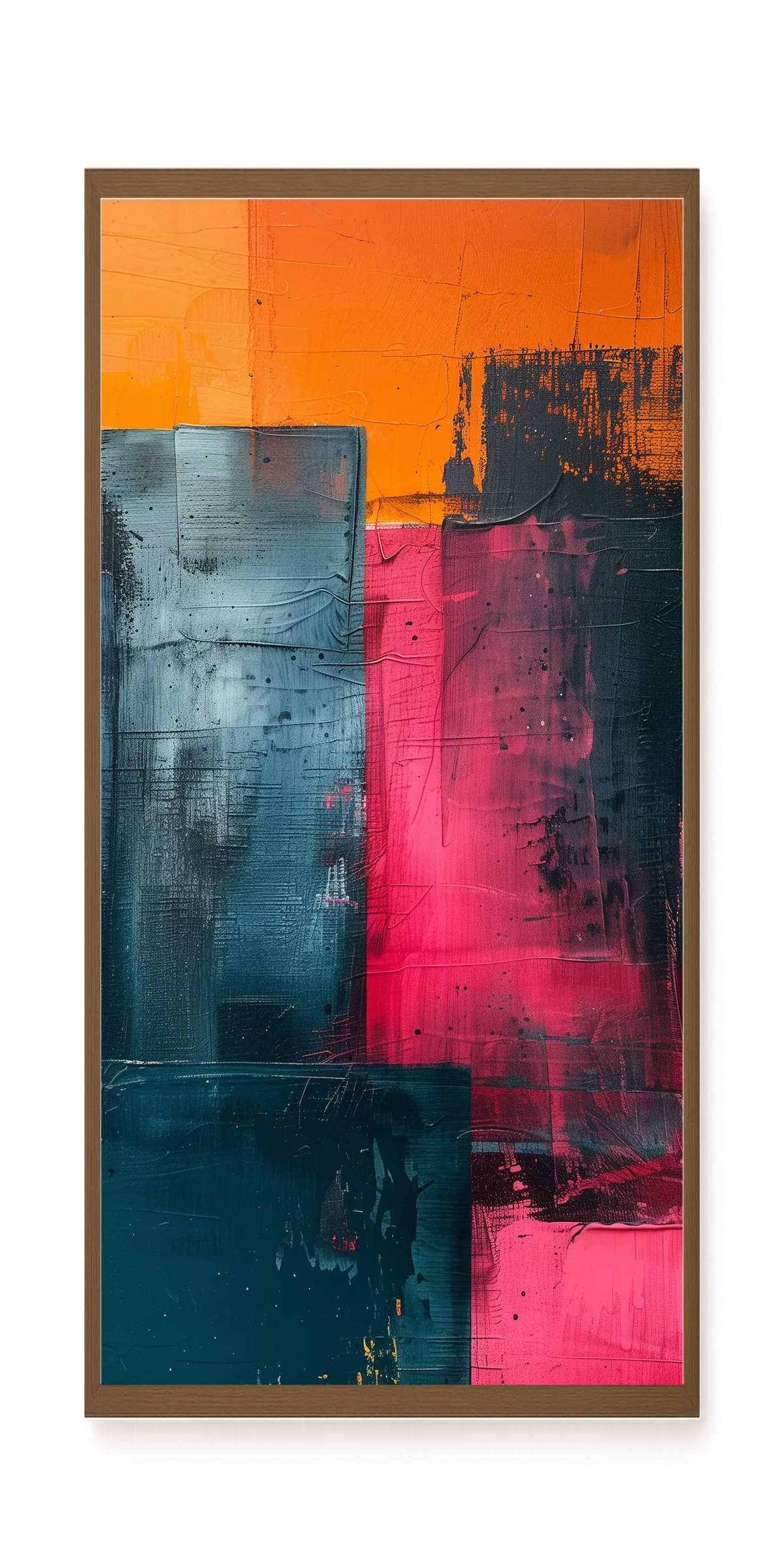 Color Blocks Canvas Print