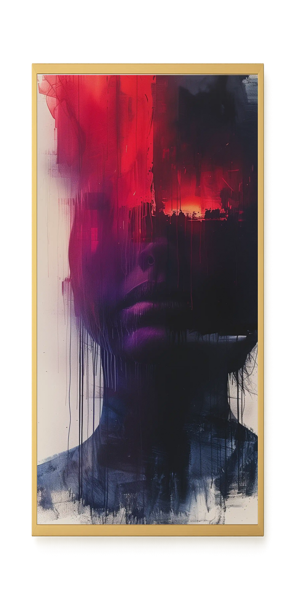 Shadow Face Canvas Wall Art