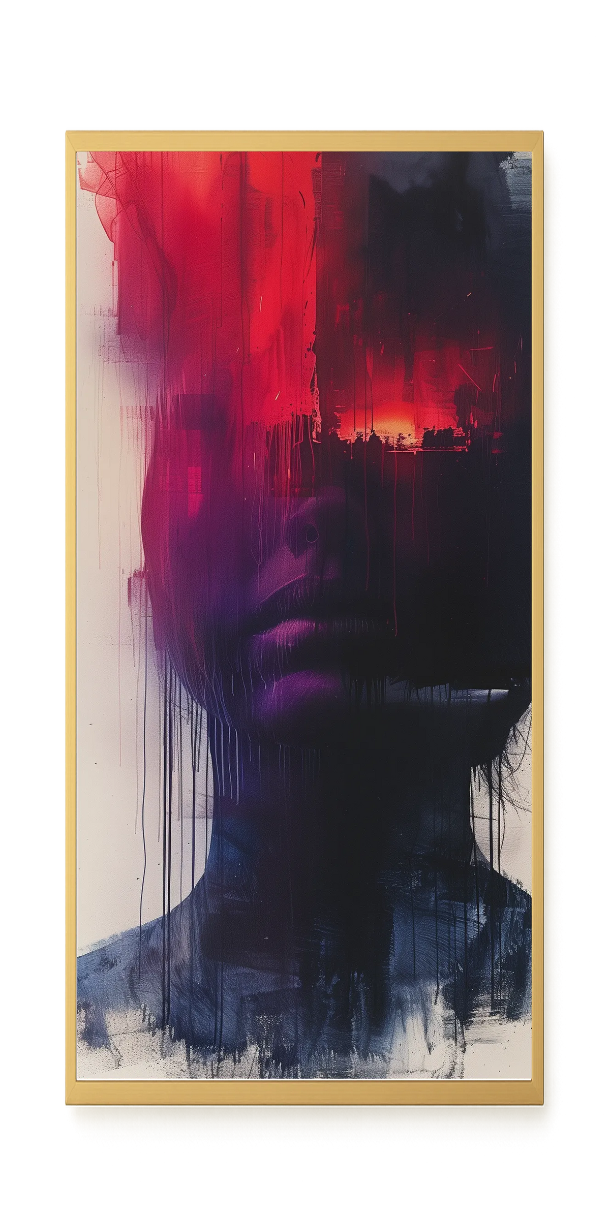 Shadow Face Canvas Wall Art