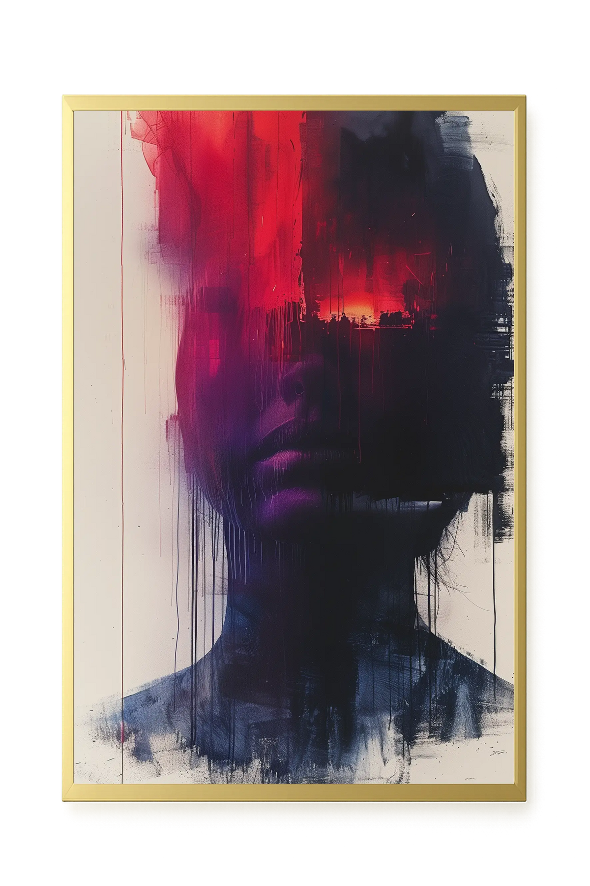 Shadow Face Canvas Wall Art