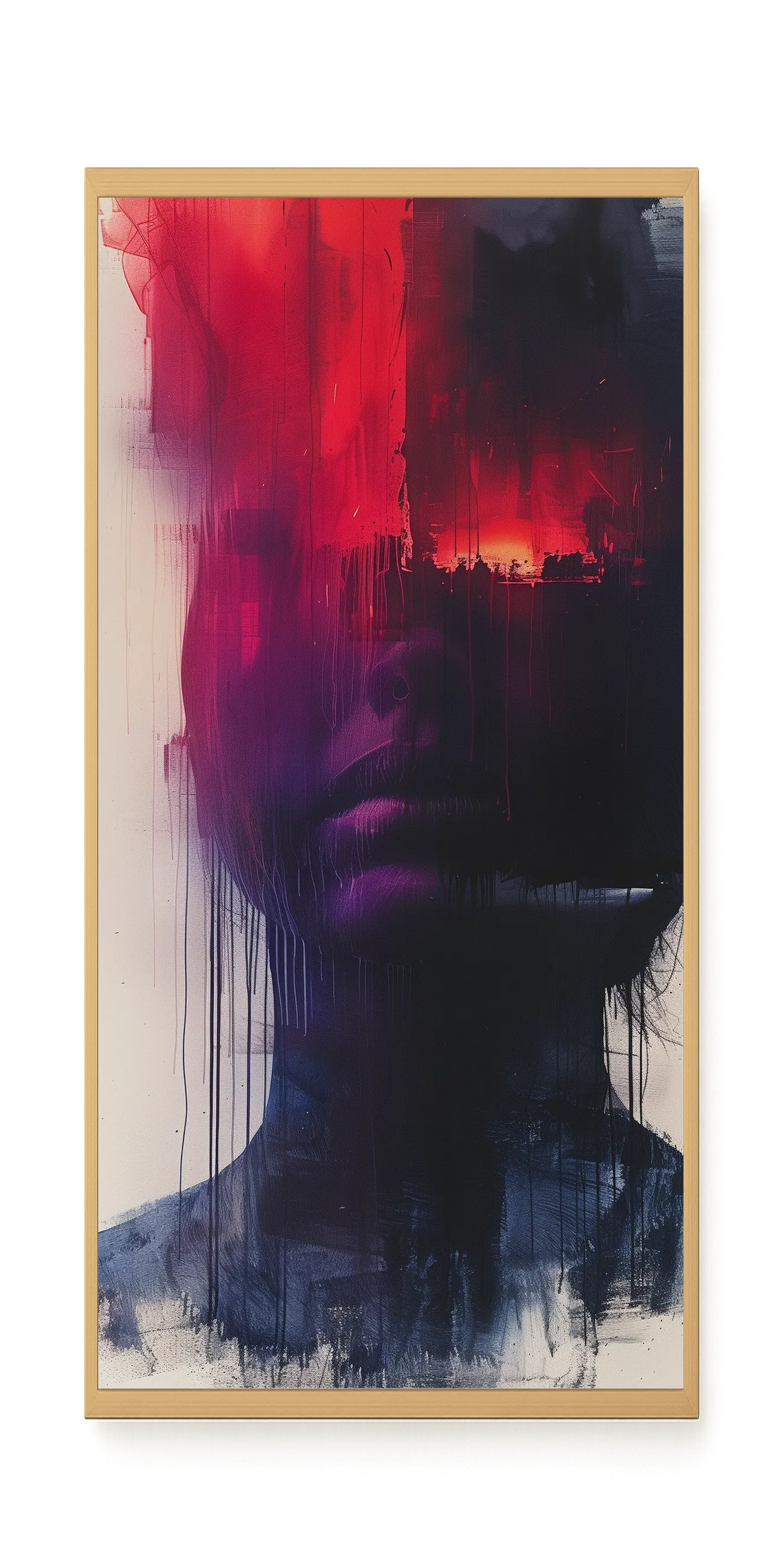 Shadow Face Canvas Wall Art