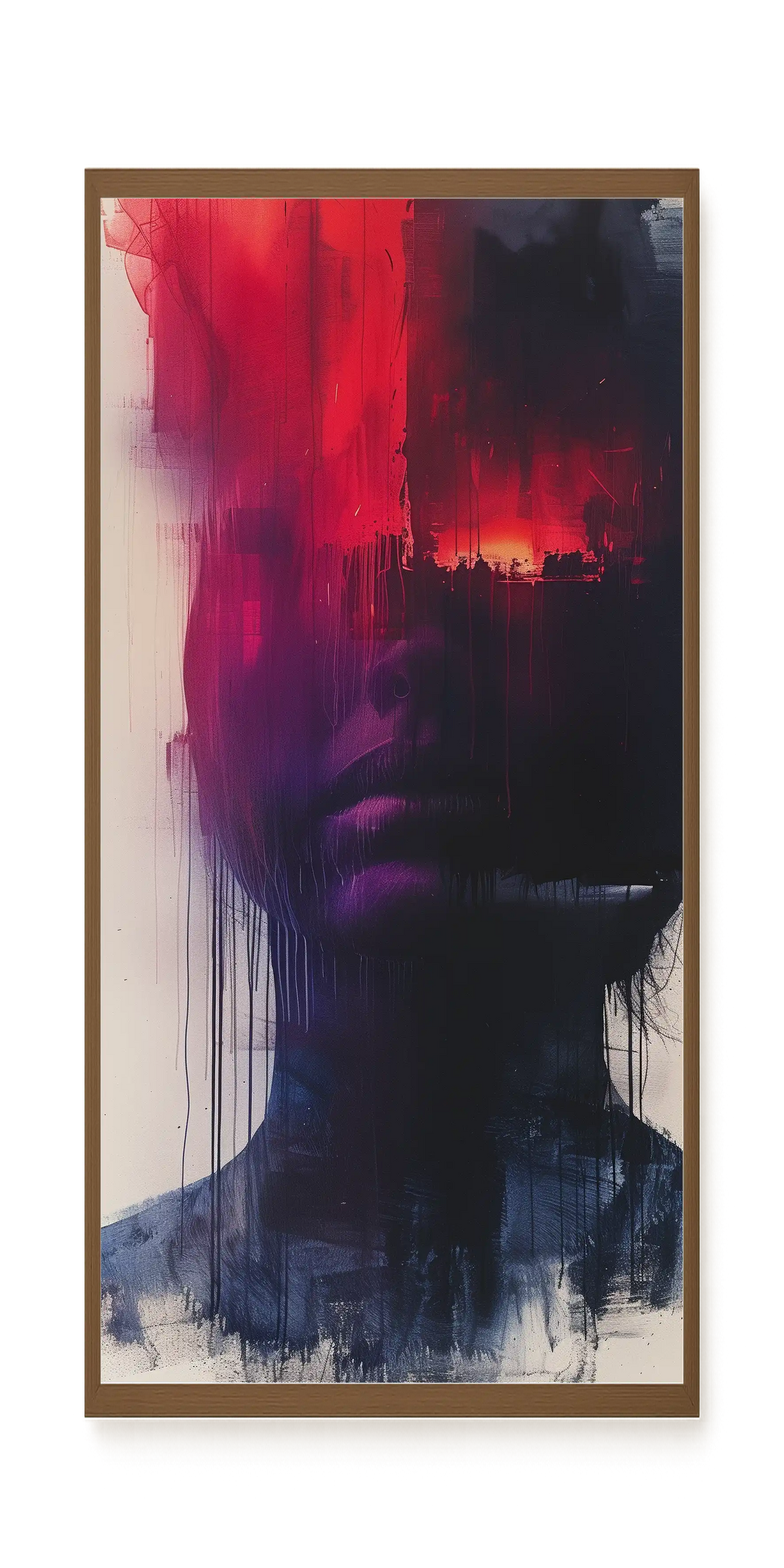 Shadow Face Canvas Wall Art