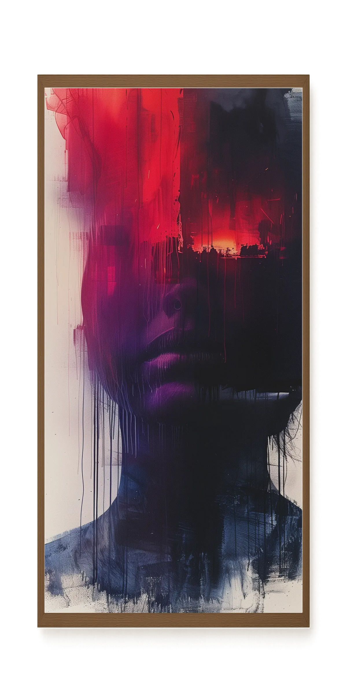 Shadow Face Canvas Wall Art