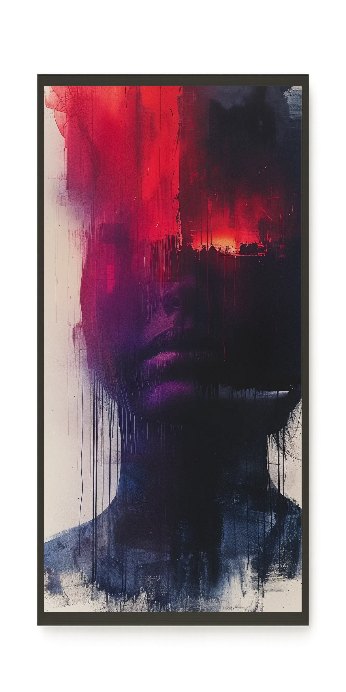 Shadow Face Canvas Wall Art