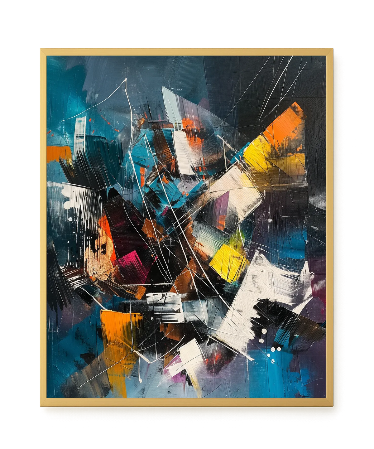 Abstract Motion Canvas Print