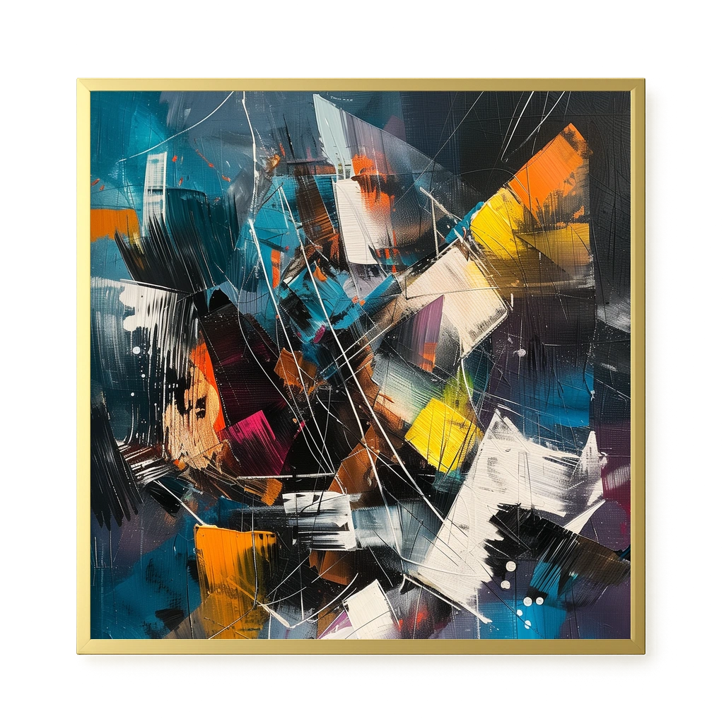 Abstract Motion Canvas Print
