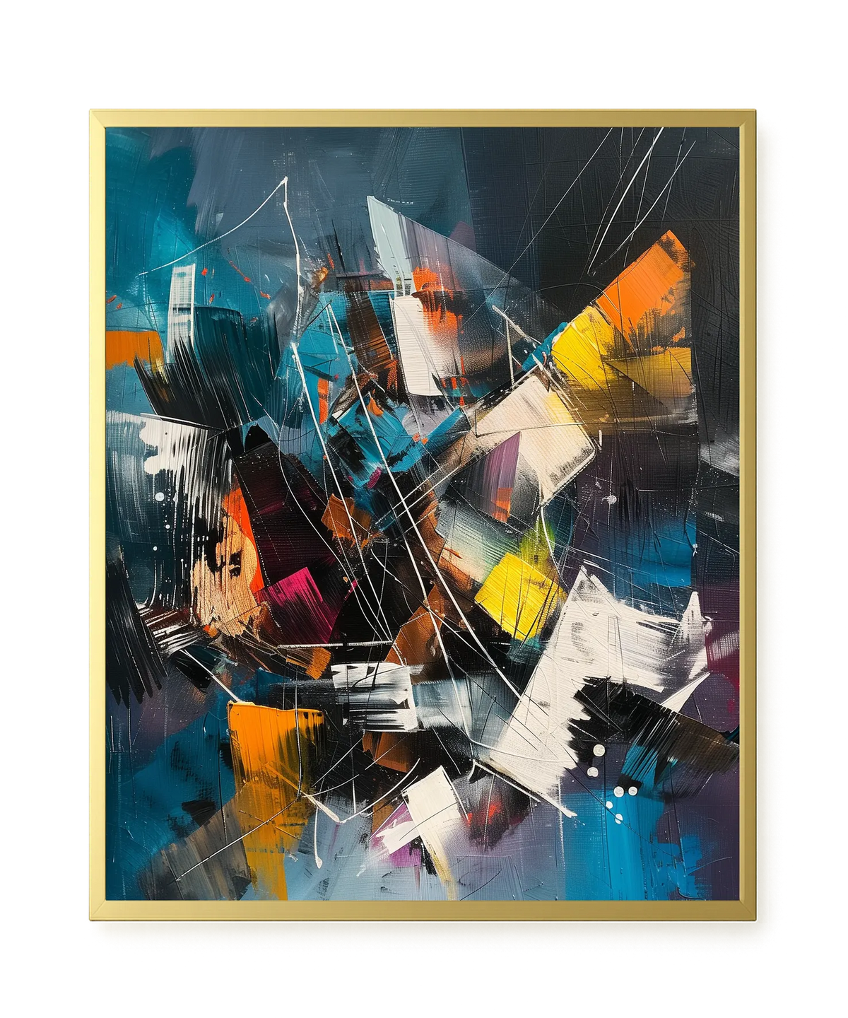 Abstract Motion Canvas Print