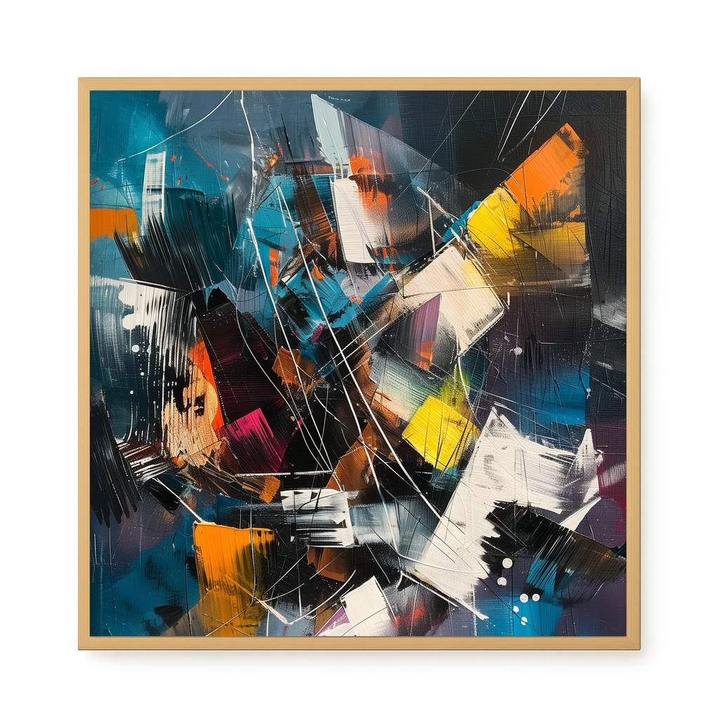 Abstract Motion Canvas Print