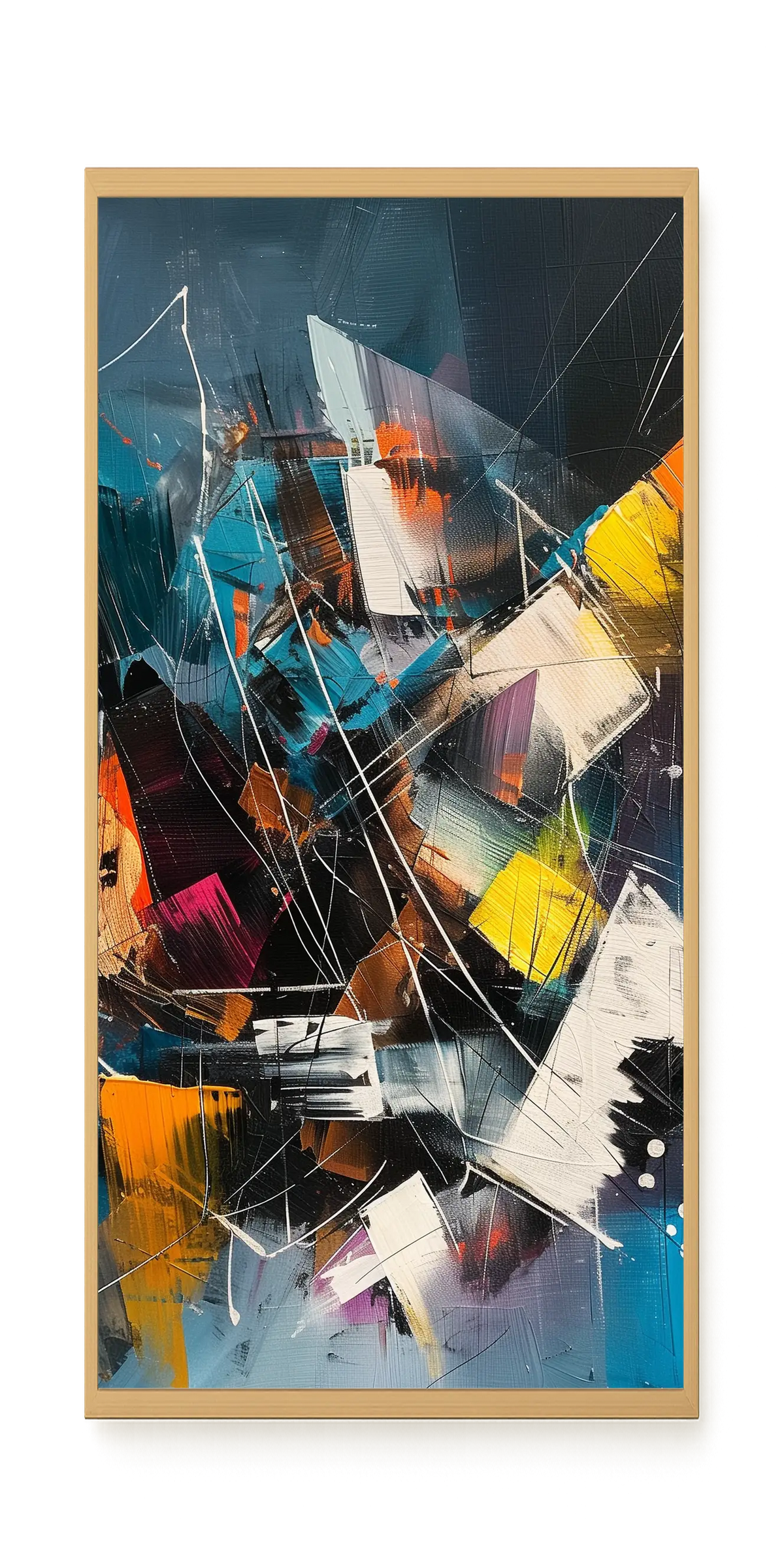 Abstract Motion Canvas Print