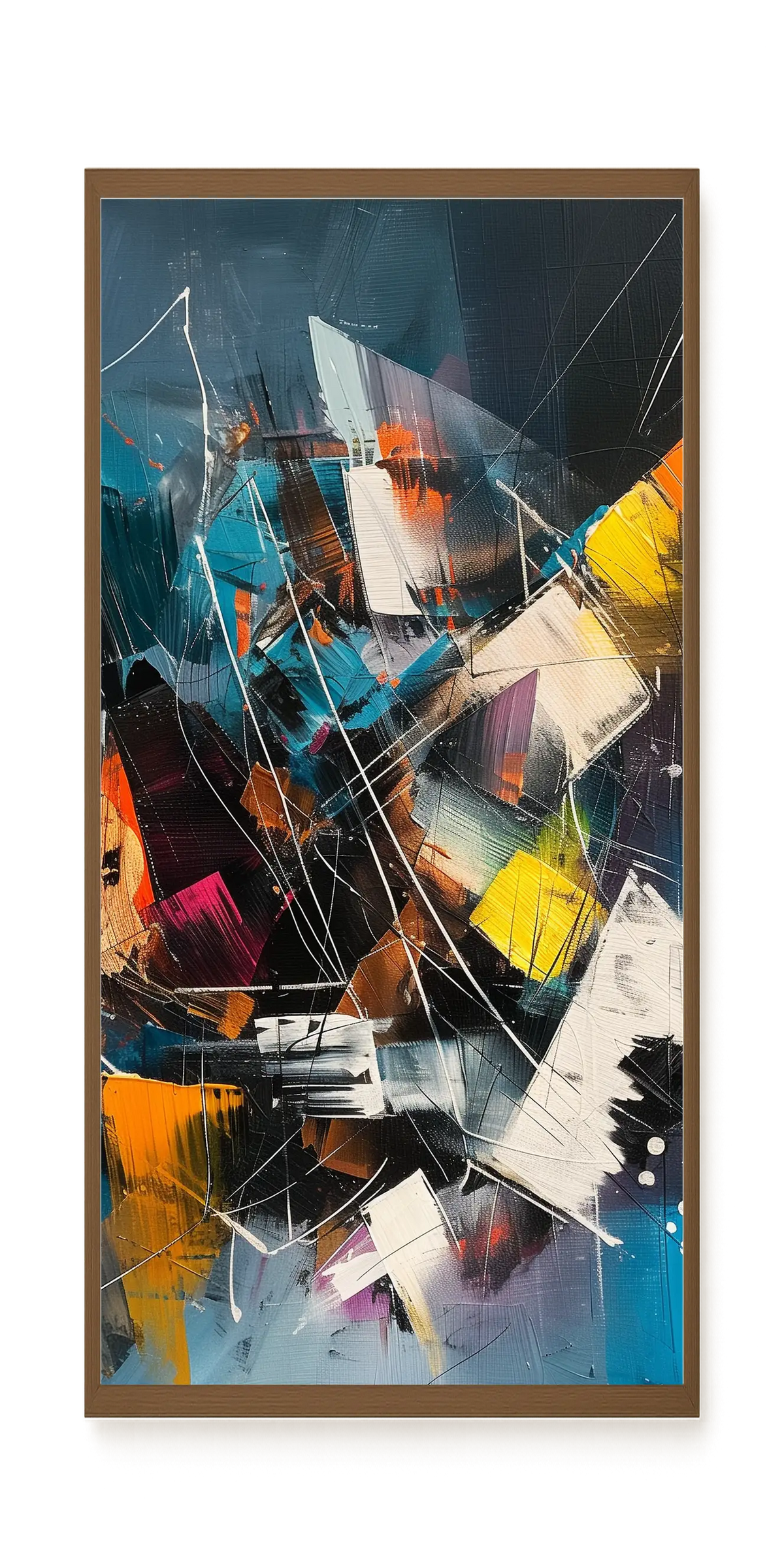Abstract Motion Canvas Print