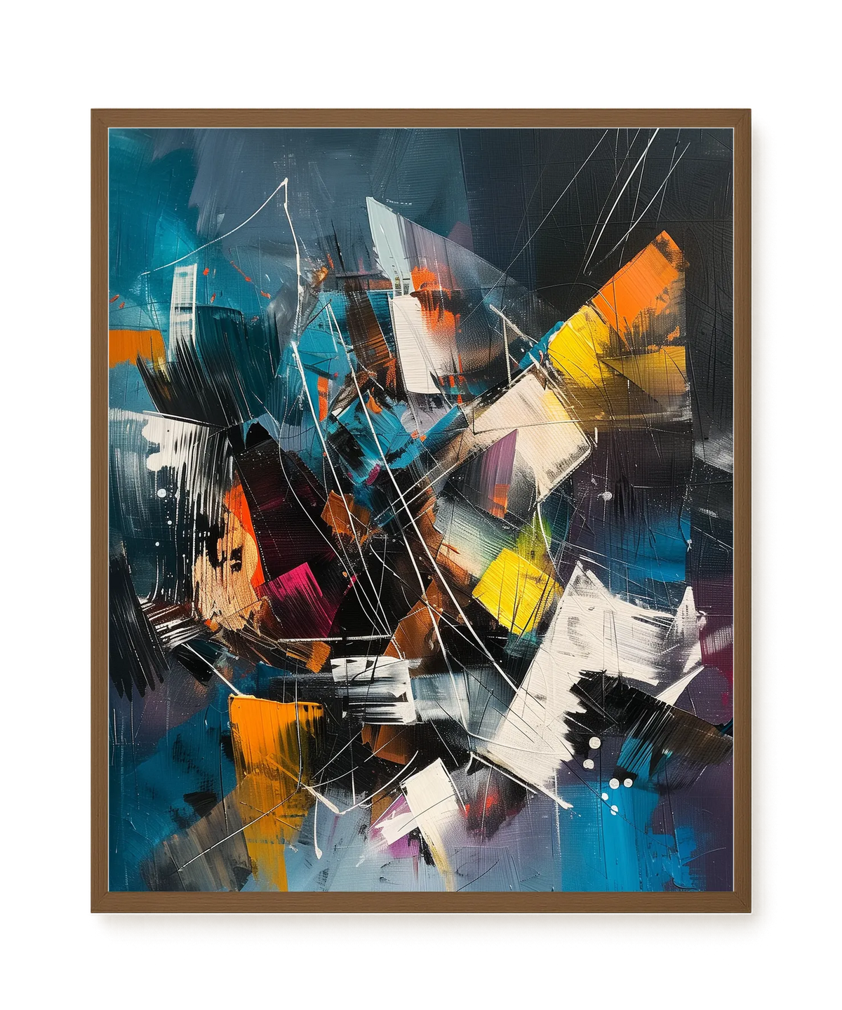 Abstract Motion Canvas Print