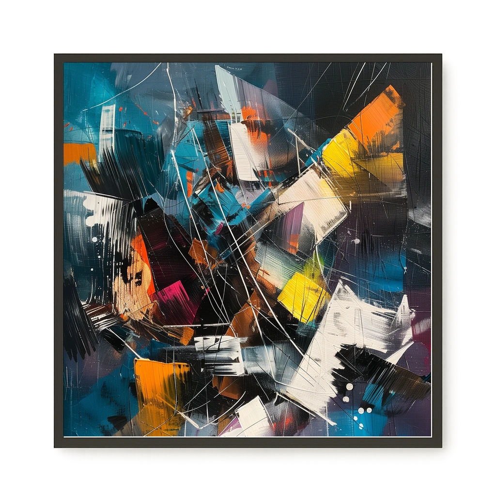 Abstract Motion Canvas Print