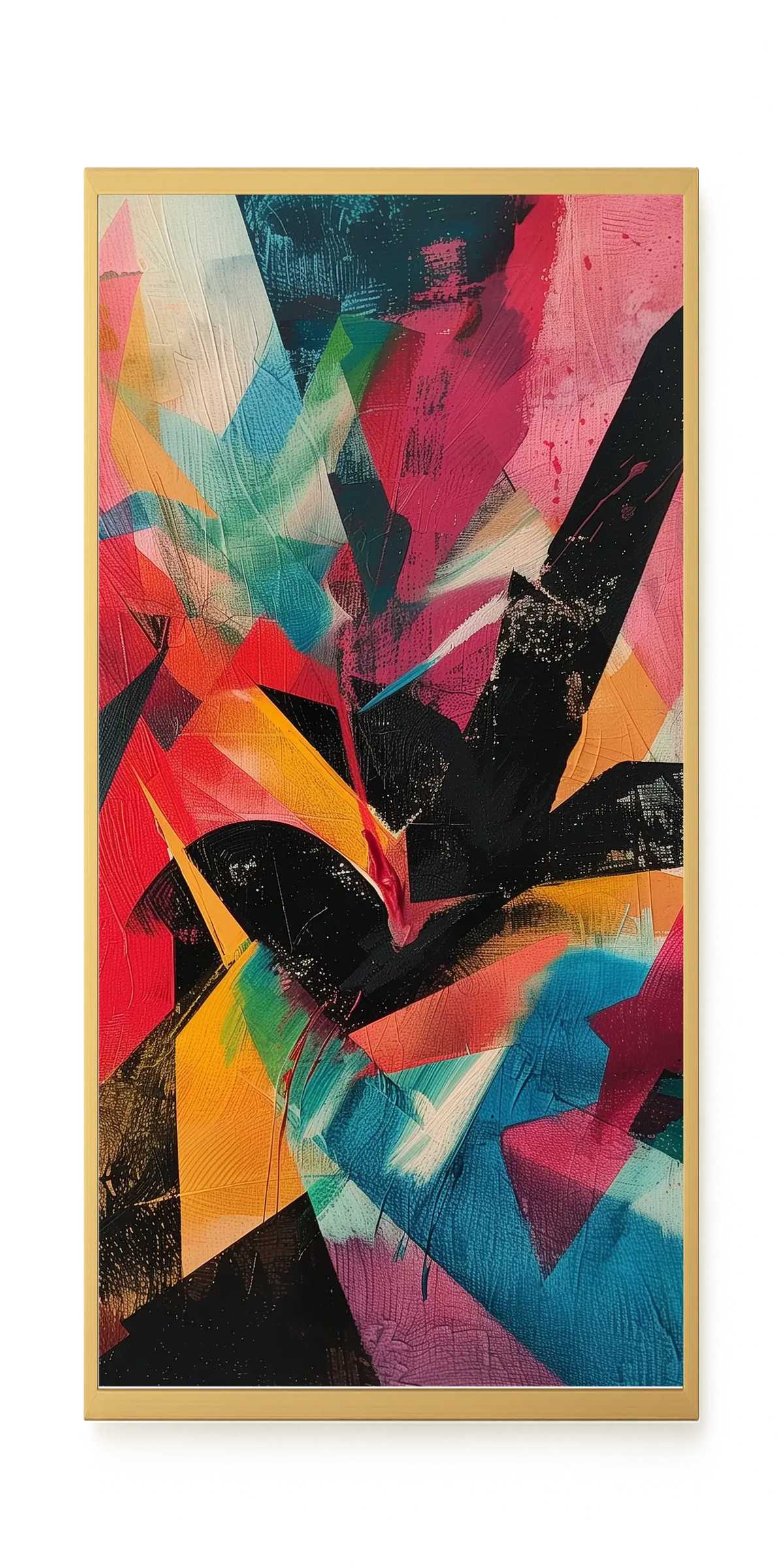 Color Fragmentation Canvas Print