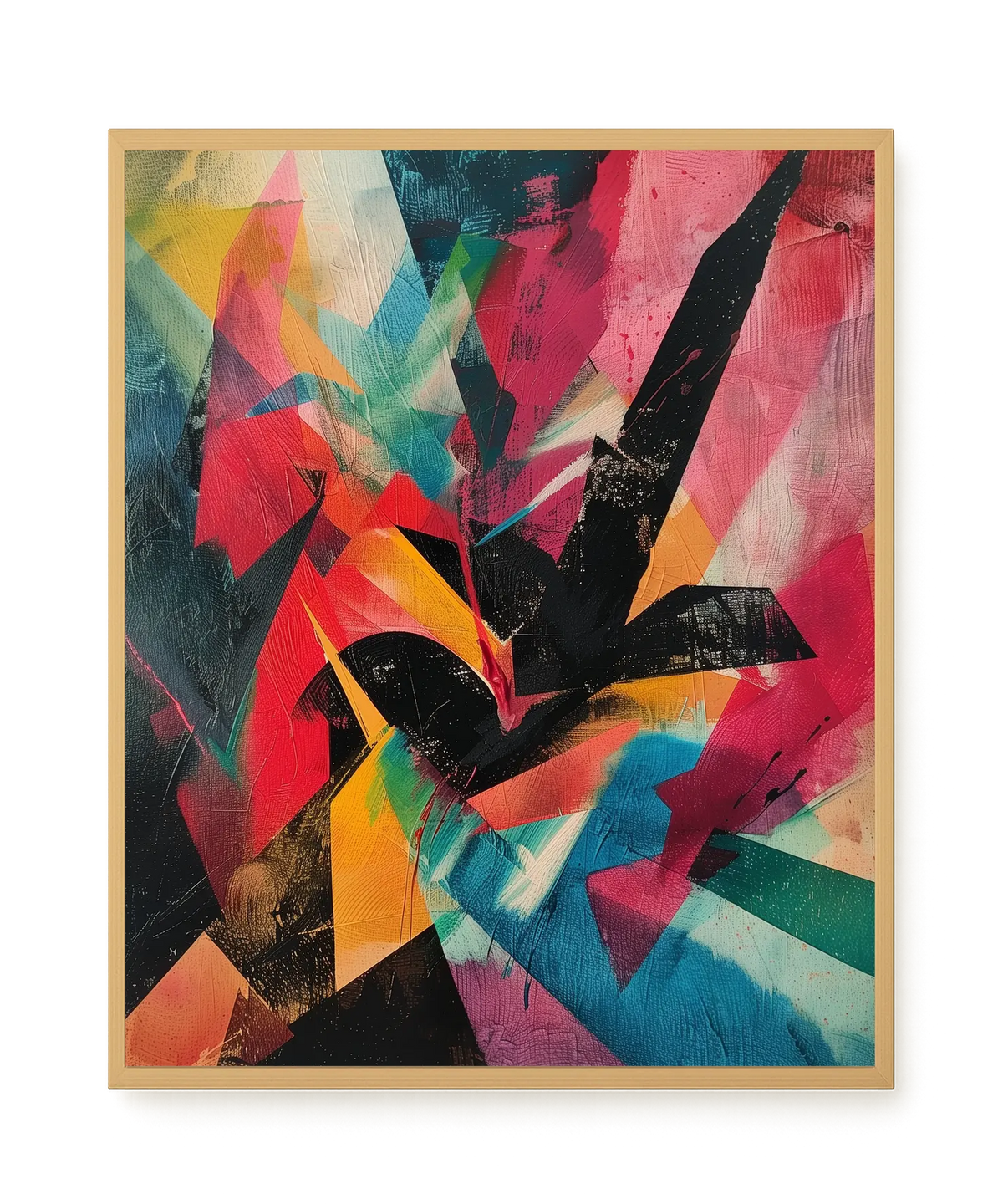 Color Fragmentation Canvas Print