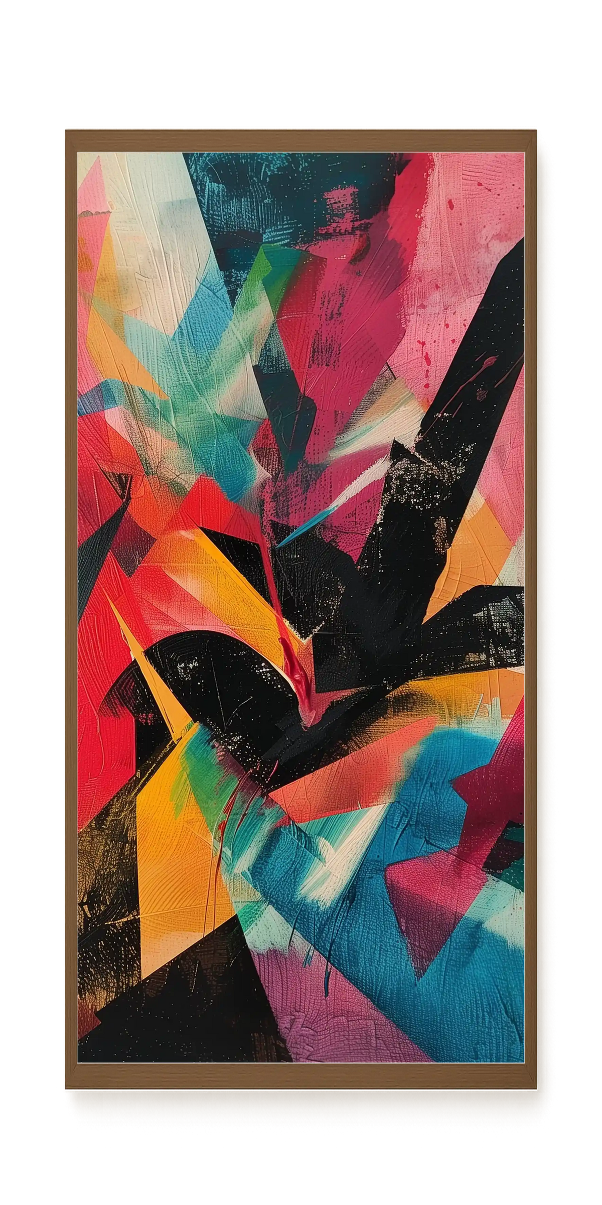Color Fragmentation Canvas Print