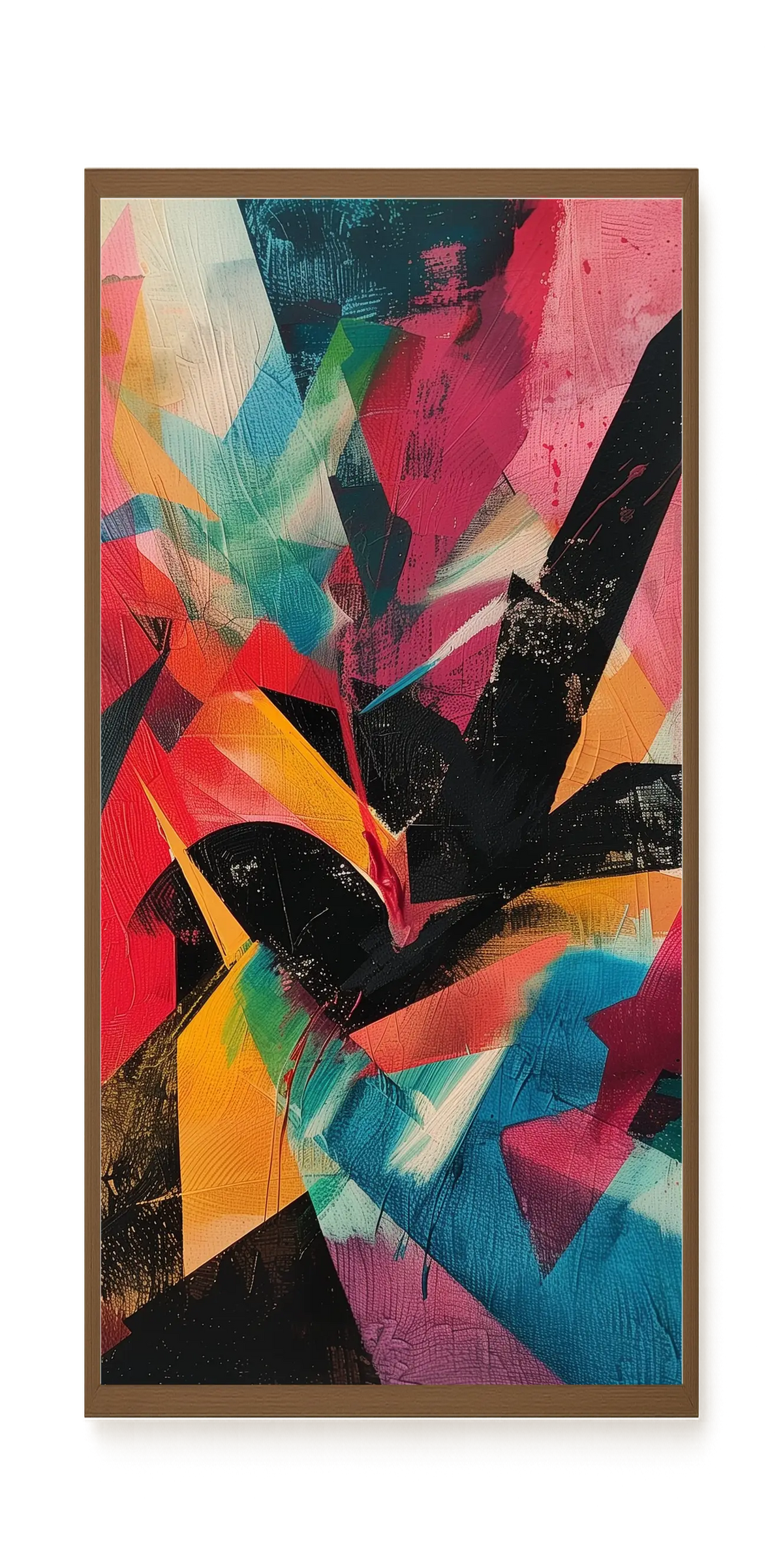 Color Fragmentation Canvas Print
