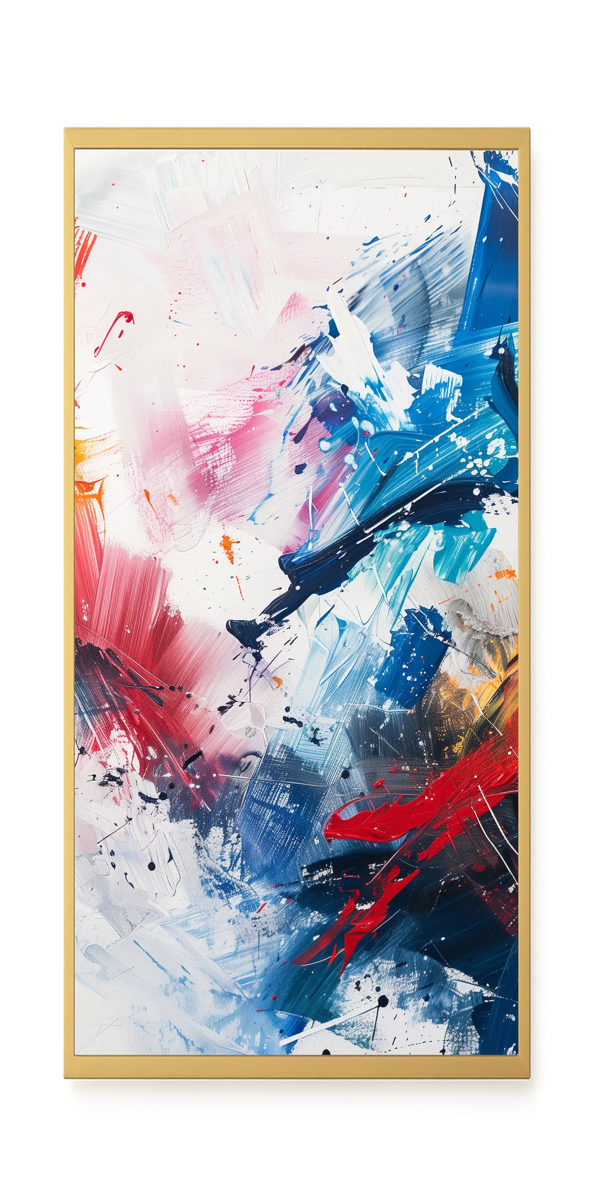 Emotional Collision Canvas Print