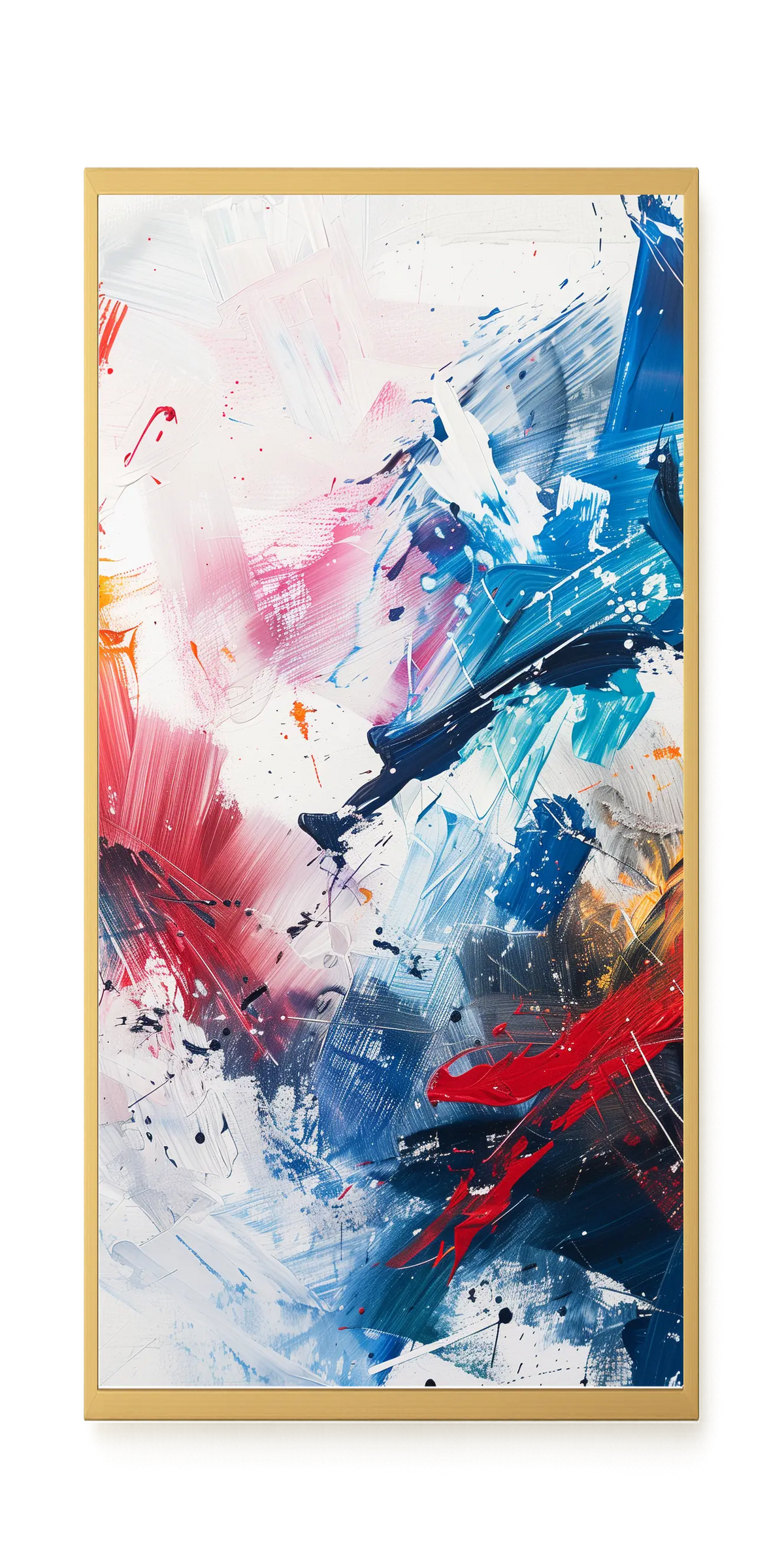 Emotional Collision Canvas Print
