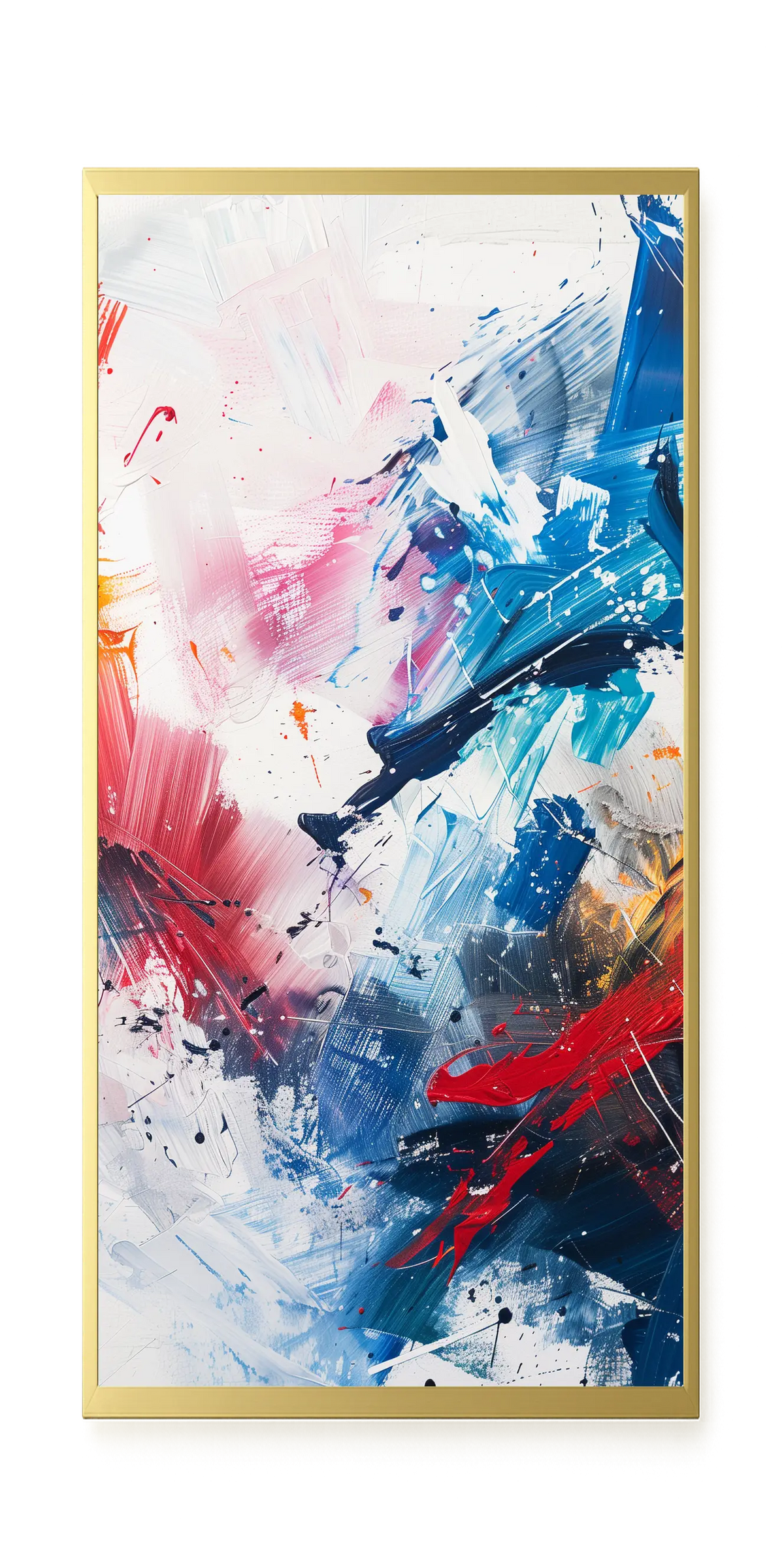 Emotional Collision Canvas Print