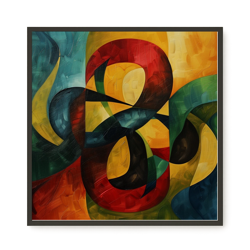 Translucent Entity Canvas Wall Art