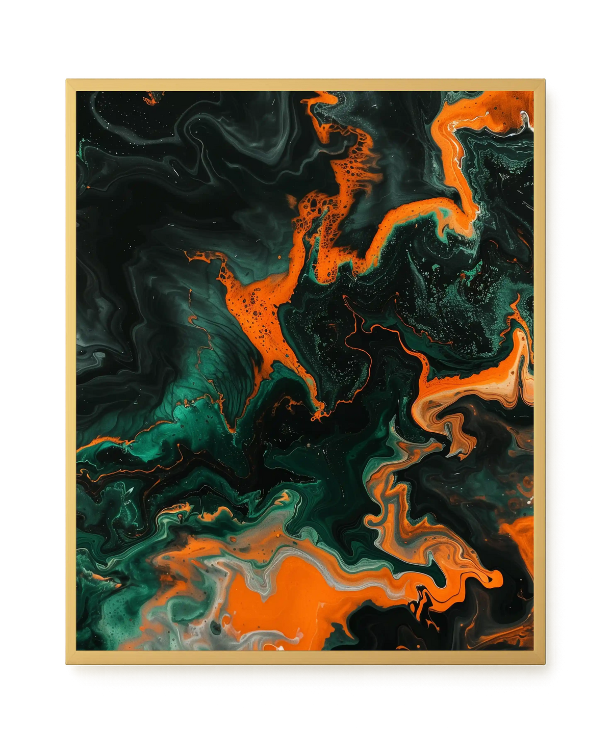 Dark Energy Flow Canvas Print