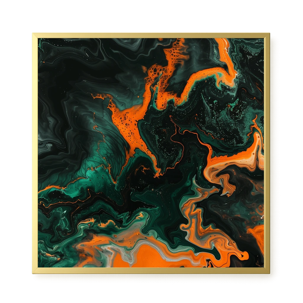 Dark Energy Flow Canvas Print