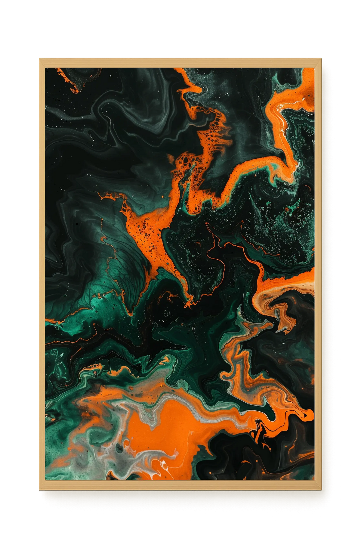 Dark Energy Flow Canvas Print
