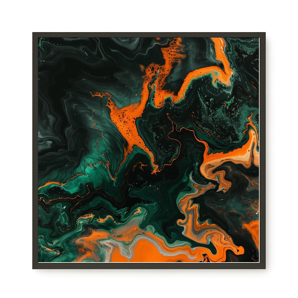 Dark Energy Flow Canvas Print