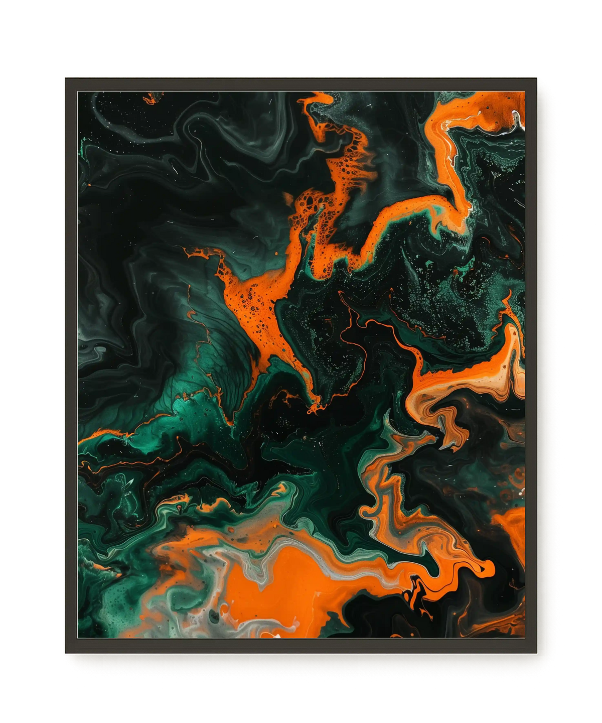 Dark Energy Flow Canvas Print