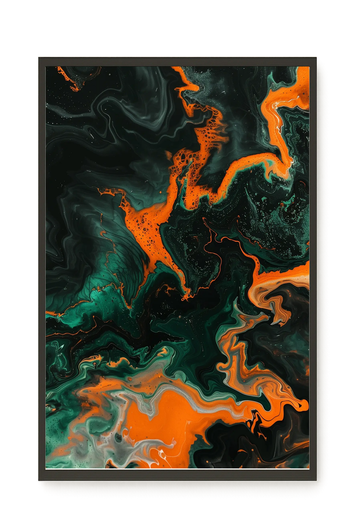 Dark Energy Flow Canvas Print