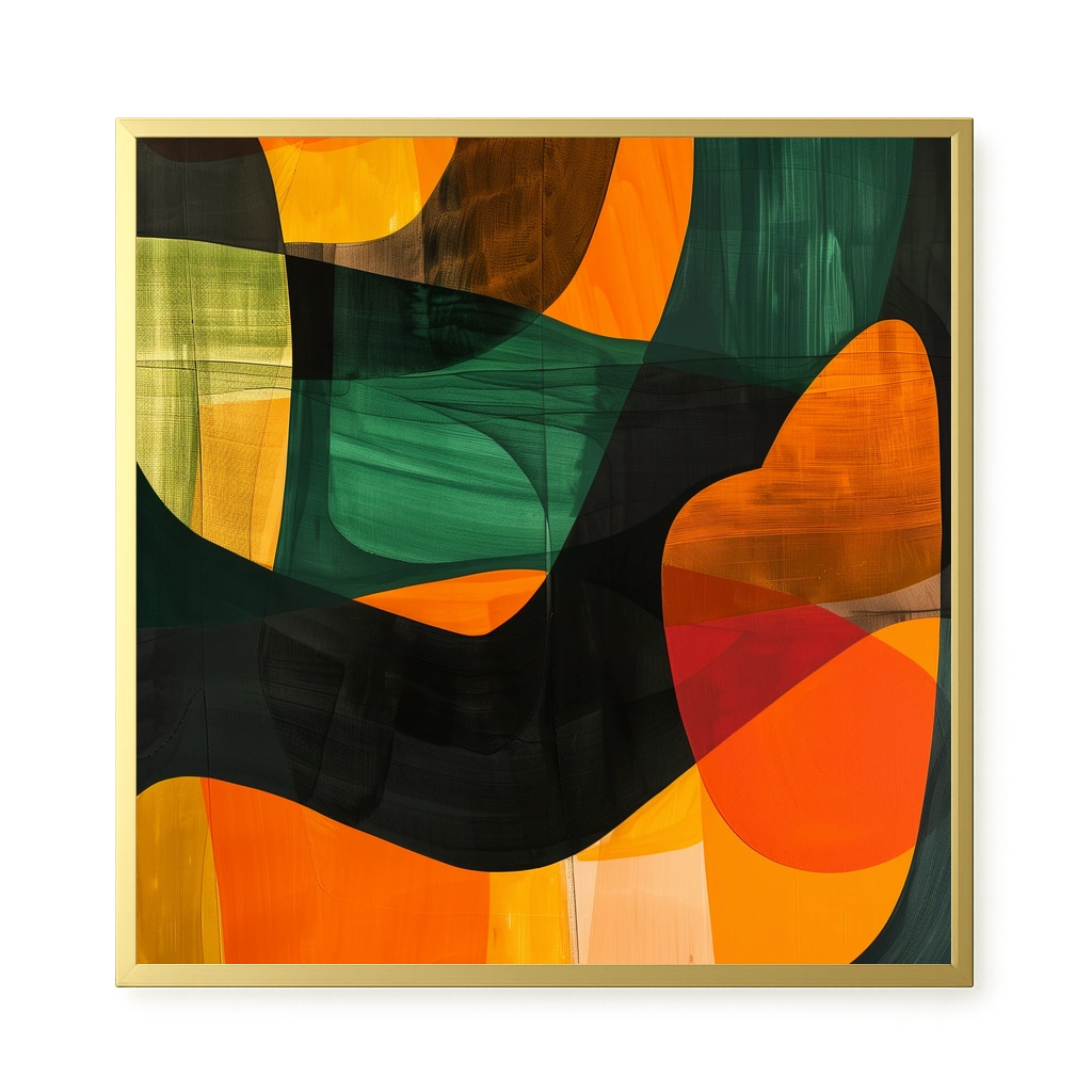 Visual Eruption Canvas Print