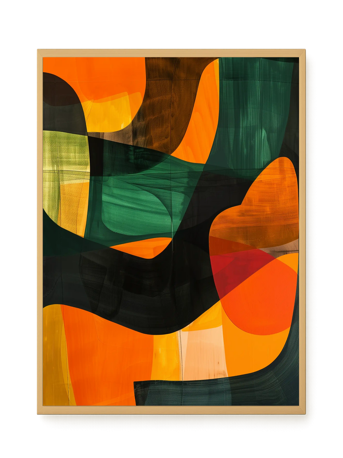 Visual Eruption Canvas Print