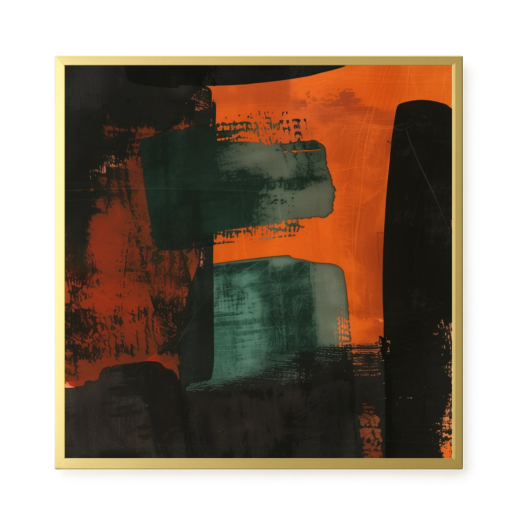 Abstract Rhythm Canvas Wall Art