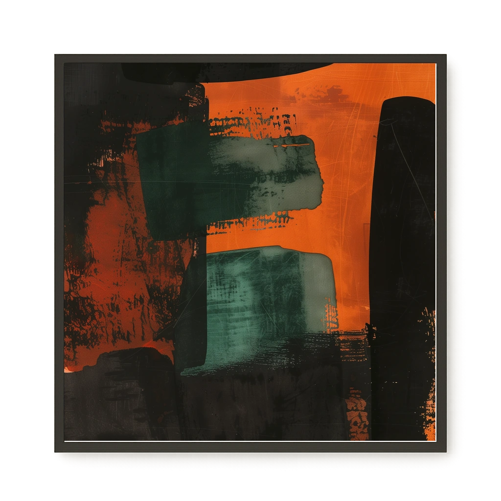 Abstract Rhythm Canvas Wall Art