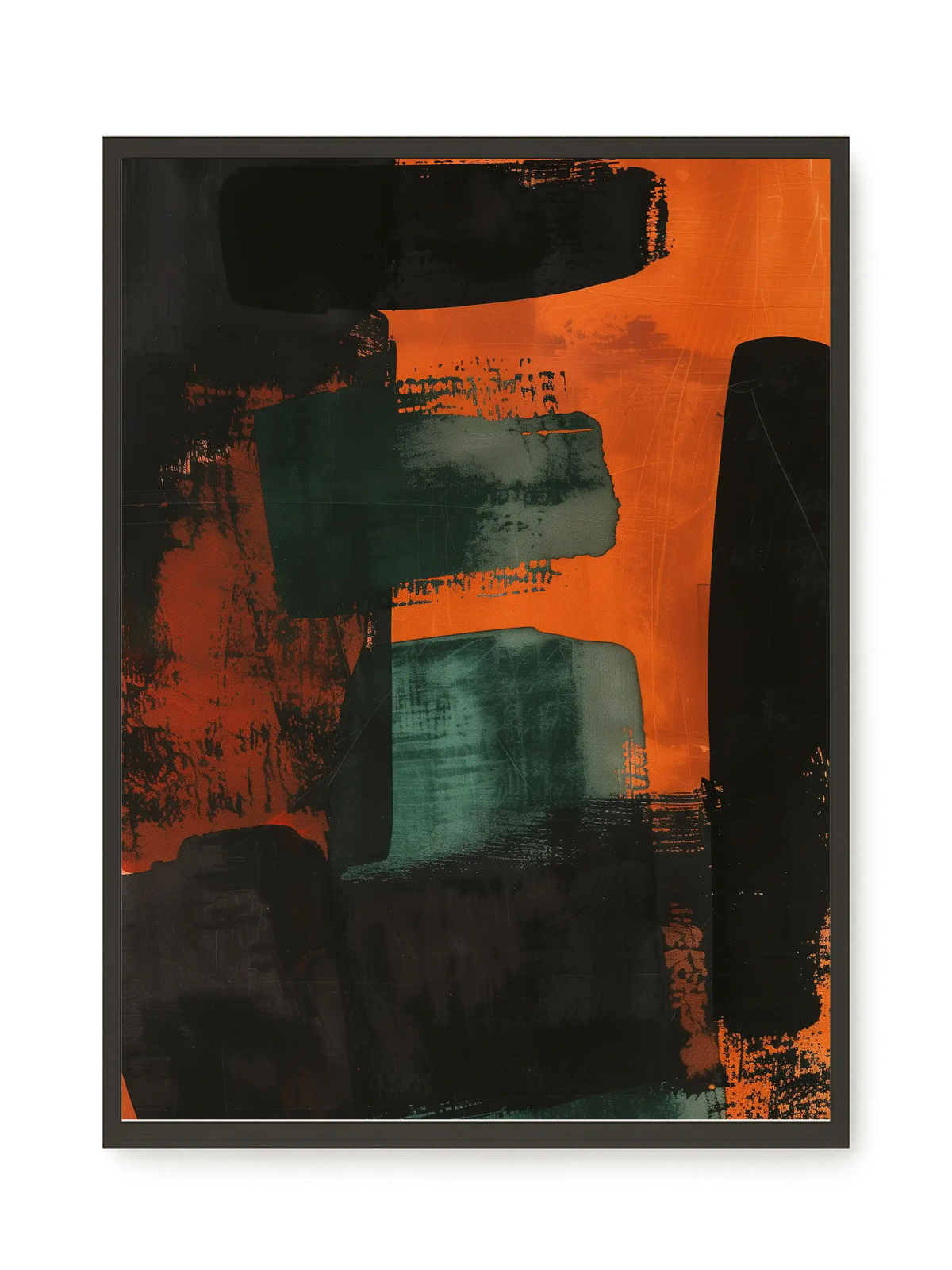 Abstract Rhythm Canvas Wall Art