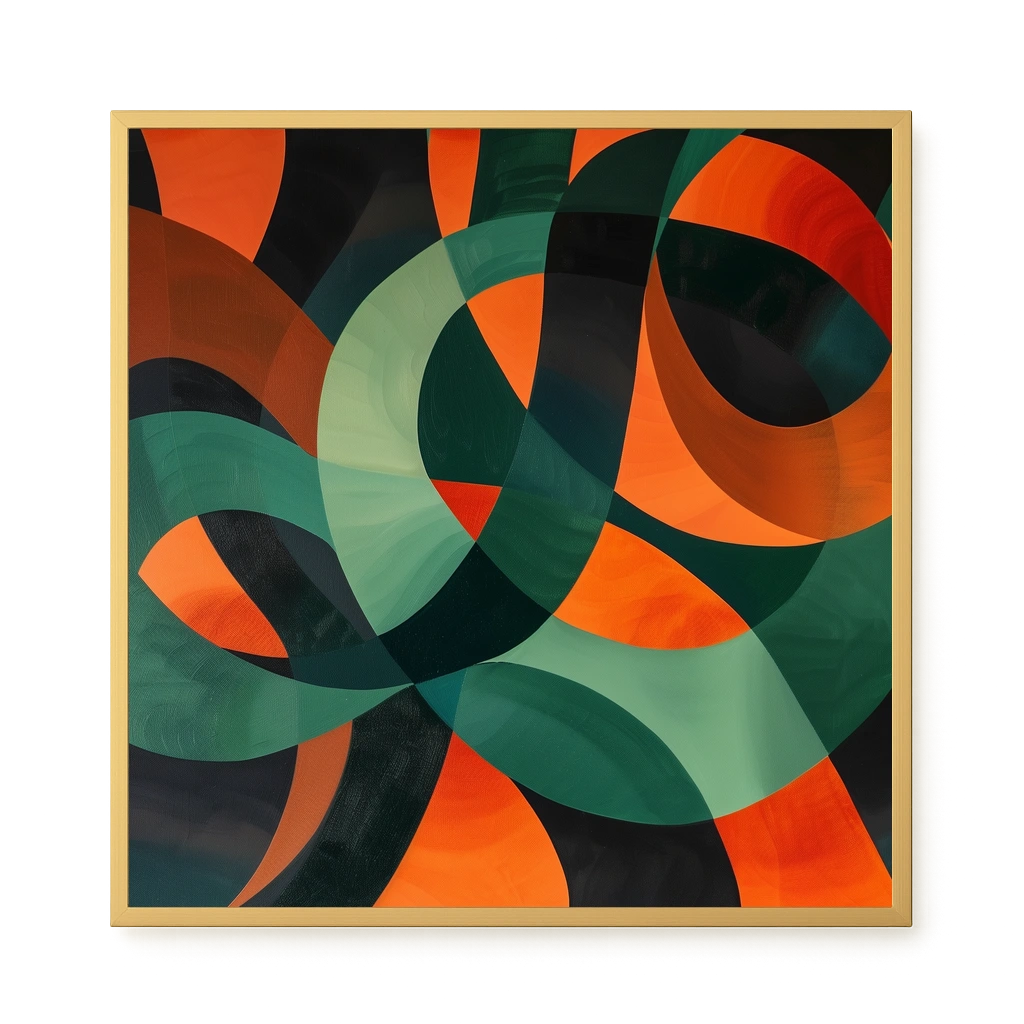 Moving Layers Canvas Print